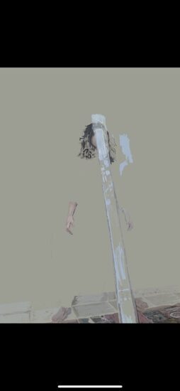 אני וגליל הנייר me &the roll paper ציור דיגיטאלי A3+