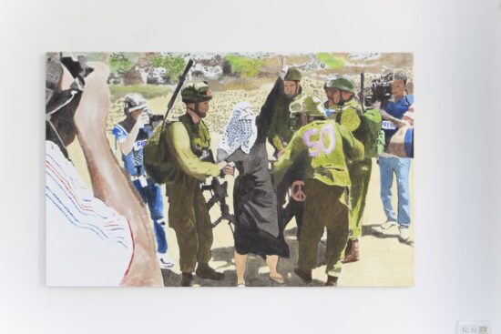 דוד ריב, הפרעות, מראה הצבה, אוצר אבי לובין, צילום מאיה זהבי